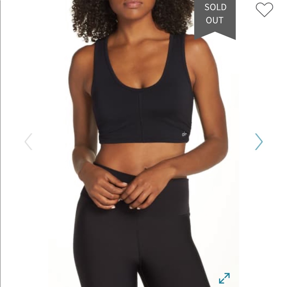 Alo delicate twisted bra tank